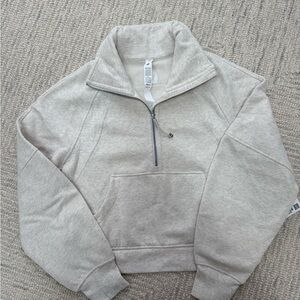 Lululemon peloton Scuba Oversized Funnel Neck Half Zip